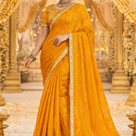 Party Wear Matching Saree with Blouse Piece for Premium Ethnic and Traditional Wear | KPS-GATHA