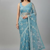 Dyed Saree with Blouse Piece for Premium Ethnic and Traditional Wear | SBV-HD-0525