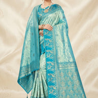 Fancy Matching Saree with Blouse Piece for Premium Ethnic and Traditional Wear | SMM-2169
