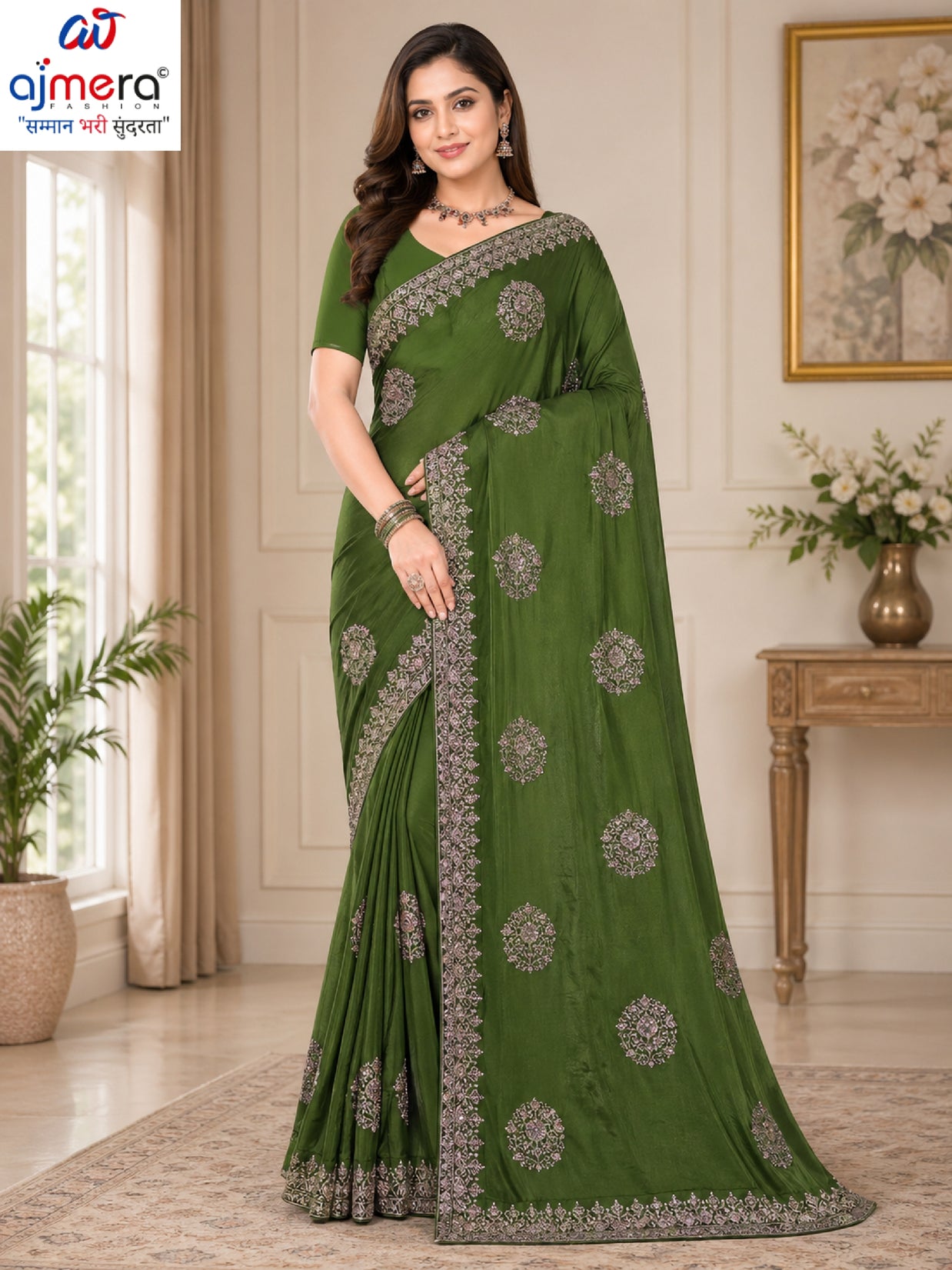 Printed Matching Saree with Blouse Piece for Premium Ethnic and Traditional Wear | MTE-NEELA GAGAN