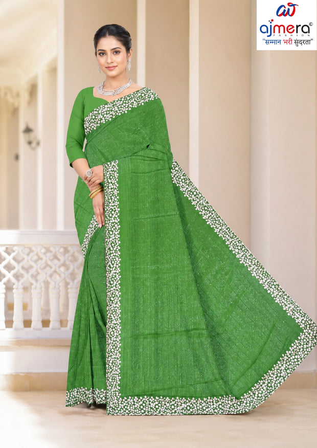Matching Saree with Blouse Piece for Premium Ethnic and Traditional Wear | MKM-RASHMI