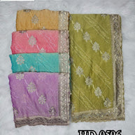 Ethnic Matching Saree with Blouse Piece for Premium Ethnic and Traditional Wear | SBV-HD-0506