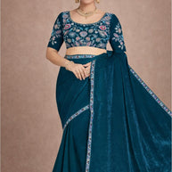Matching Saree with Blouse Piece for Premium Ethnic and Traditional Wear | SMM-8153