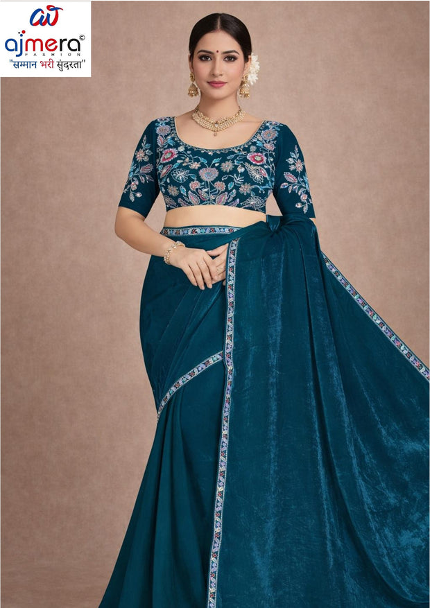 Matching Saree with Blouse Piece for Premium Ethnic and Traditional Wear | SMM-8153