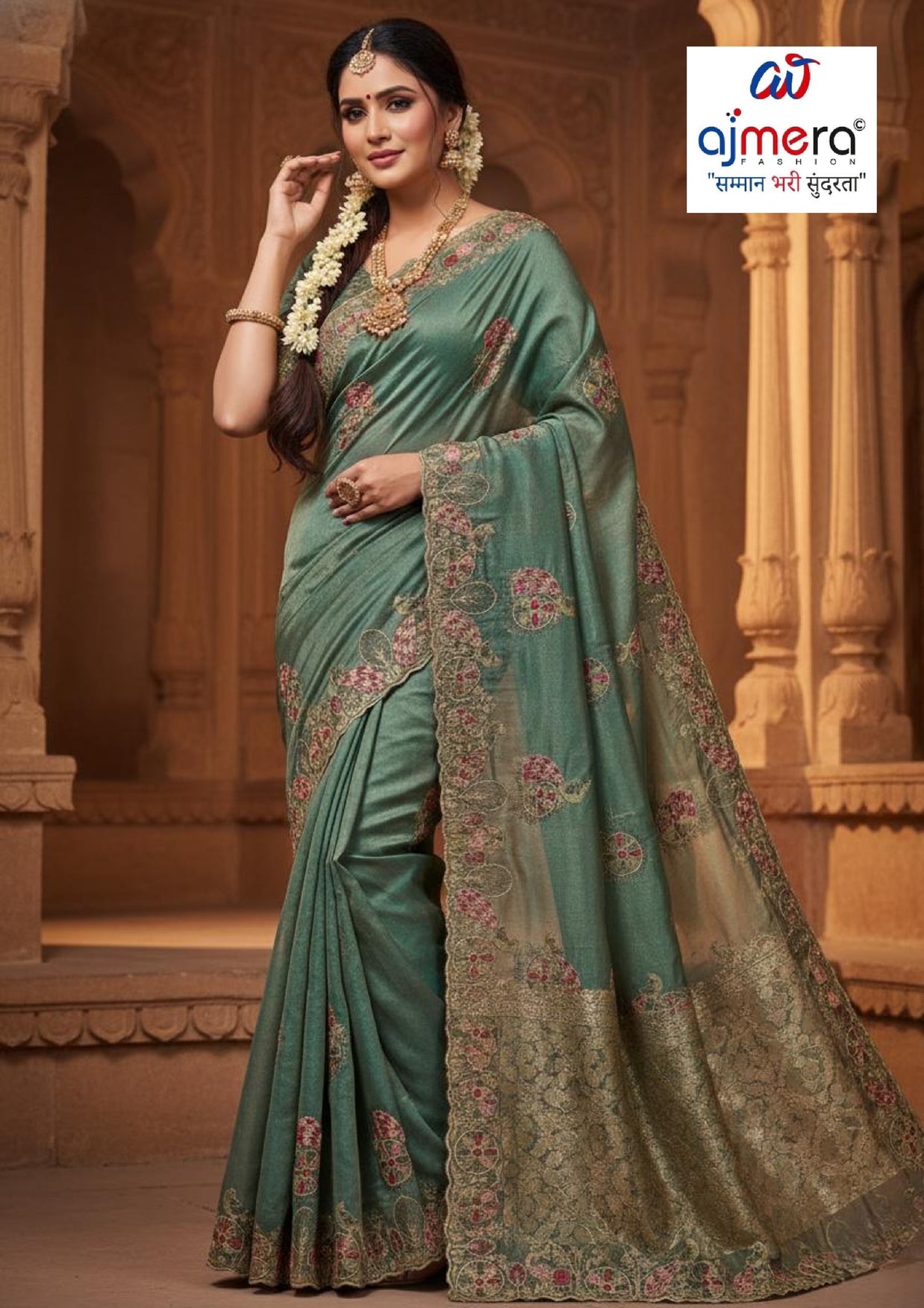 Fancy Saree with Blouse Piece for Premium Ethnic and Traditional Wear | SBV-HD-0376