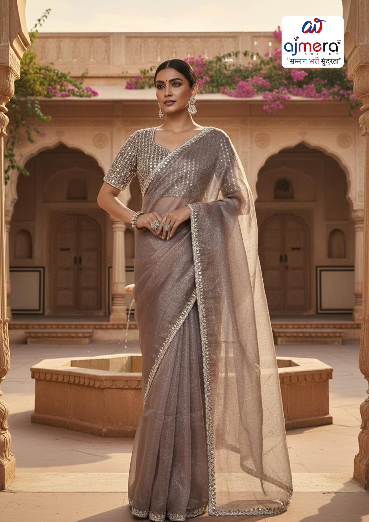 Dyed Saree with Blouse Piece for Premium Ethnic and Traditional Wear | SDO-HW01619