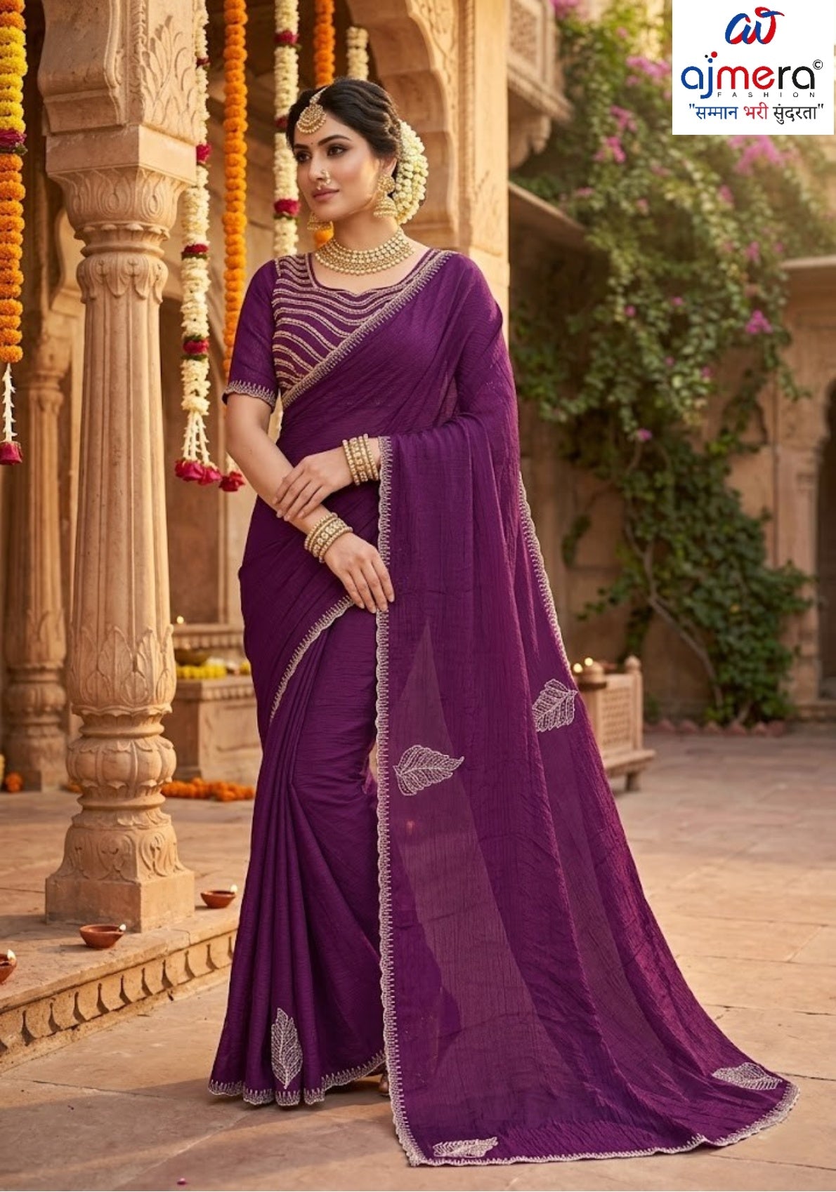 Ladies Matching Saree with Blouse Piece for Premium Ethnic and Traditional Wear | KPS-TGB VOL-6