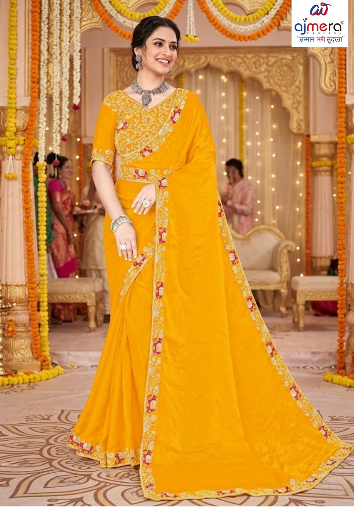 Wholesale Fancy Saree with Blouse Piece for Premium Ethnic and Traditional Wear | KPS-PRATAP