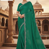 Dyed Saree with Blouse Piece for Premium Ethnic and Traditional Wear | MTE-KAVITA FASHION