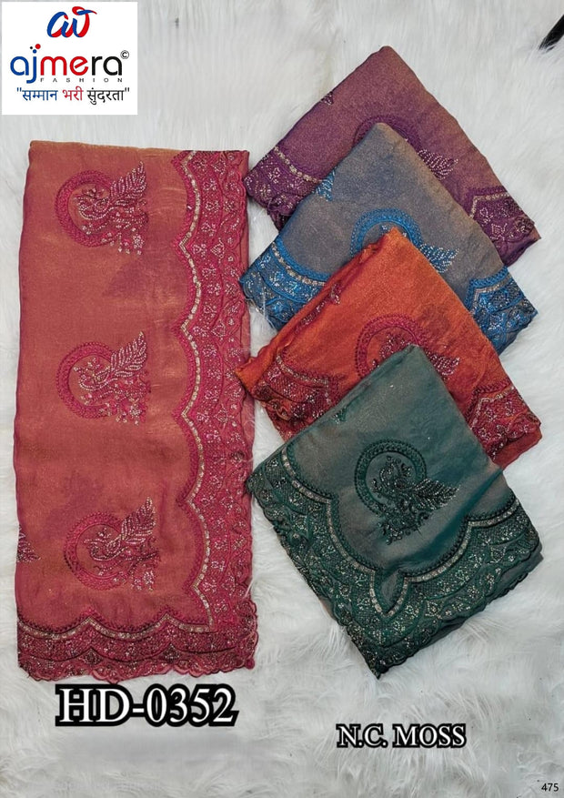 Fancy Matching Saree with Blouse Piece for Premium Ethnic and Traditional Wear | SBV-HD-0352