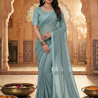 Fashion Saree with Blouse Piece for Premium Ethnic and Traditional Wear | KPS-GOVIND