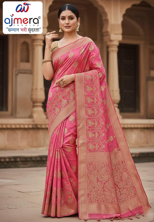 Party Wear Matching Saree with Blouse Piece for Premium Ethnic and Traditional Wear | SBV-SS-5-1637
