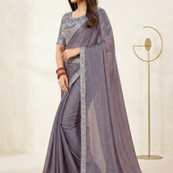 Dyed Saree with Blouse Piece for Premium Ethnic and Traditional Wear | PRM-COBRA