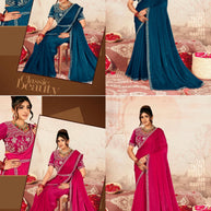 Fancy Saree with Blouse Piece for Premium Ethnic and Traditional Wear | KPS-MAHARAJ