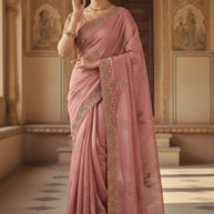 Ladies Matching Saree with Blouse Piece for Premium Ethnic and Traditional Wear | SBV-HD-0261