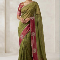 Fancy Matching Saree with Blouse Piece for Premium Ethnic and Traditional Wear | KEI-SARITA