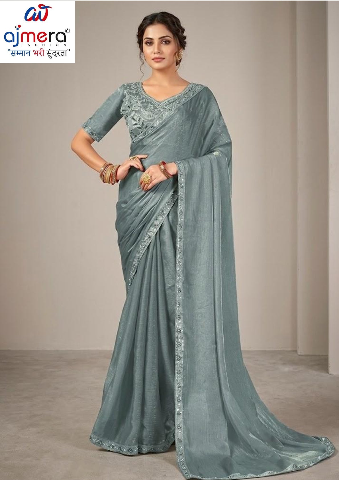 Dyed Saree with Blouse Piece for Premium Ethnic and Traditional Wear | KPS-DEEPU