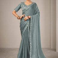 Dyed Saree with Blouse Piece for Premium Ethnic and Traditional Wear | KPS-DEEPU