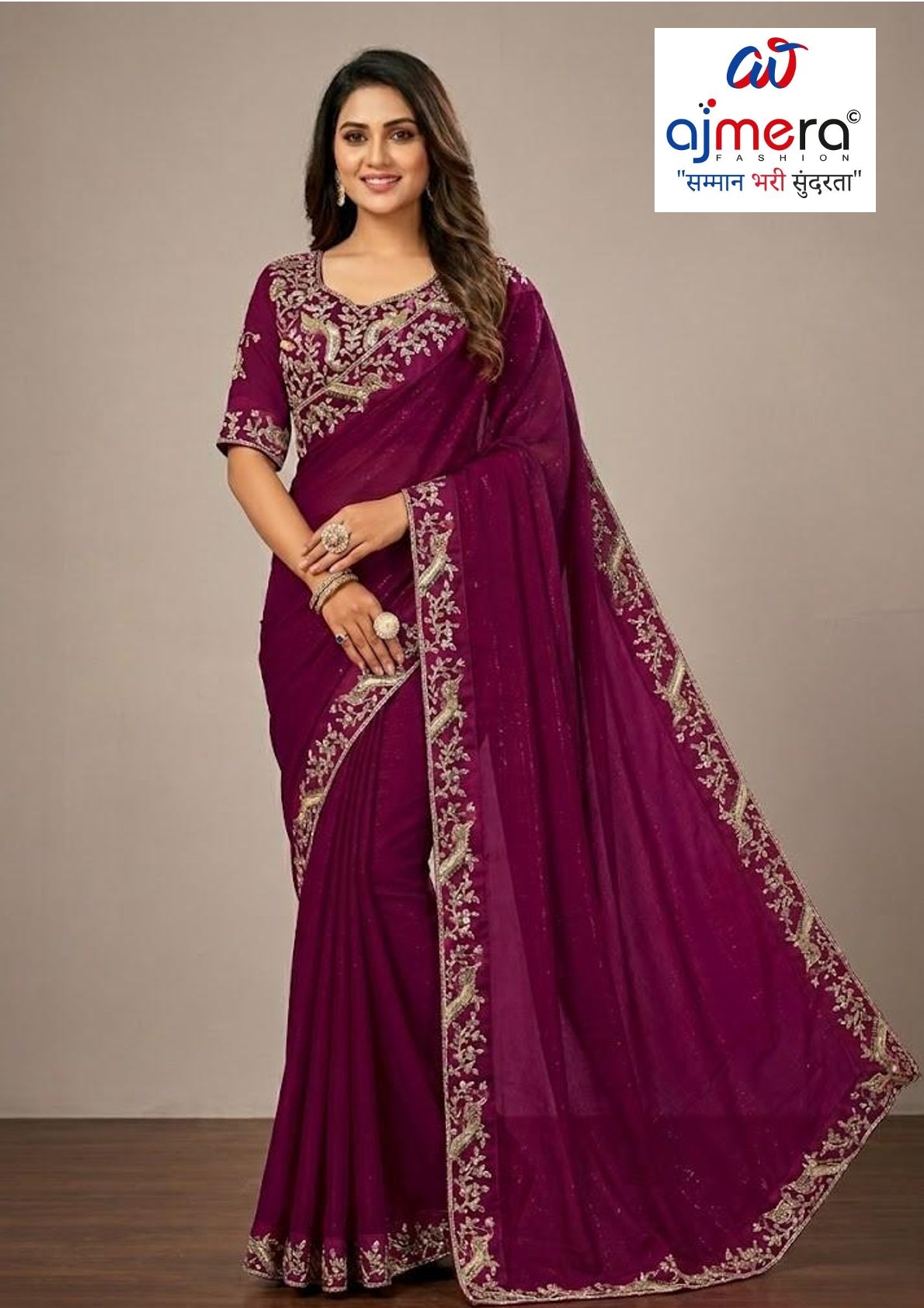 Fancy Matching Saree with Blouse Piece for Premium Ethnic and Traditional Wear | PRM-BANGOL