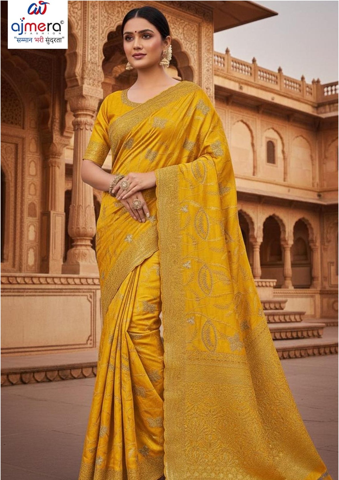 Dyed Saree with Blouse Piece for Premium Ethnic and Traditional Wear | SBV-HD-0369