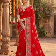 Fancy Saree with Blouse Piece for Premium Ethnic and Traditional Wear | RT-GUJARAT SILK