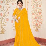Matching Saree with Blouse Piece for Premium Ethnic and Traditional Wear | PRM-CADINI-5