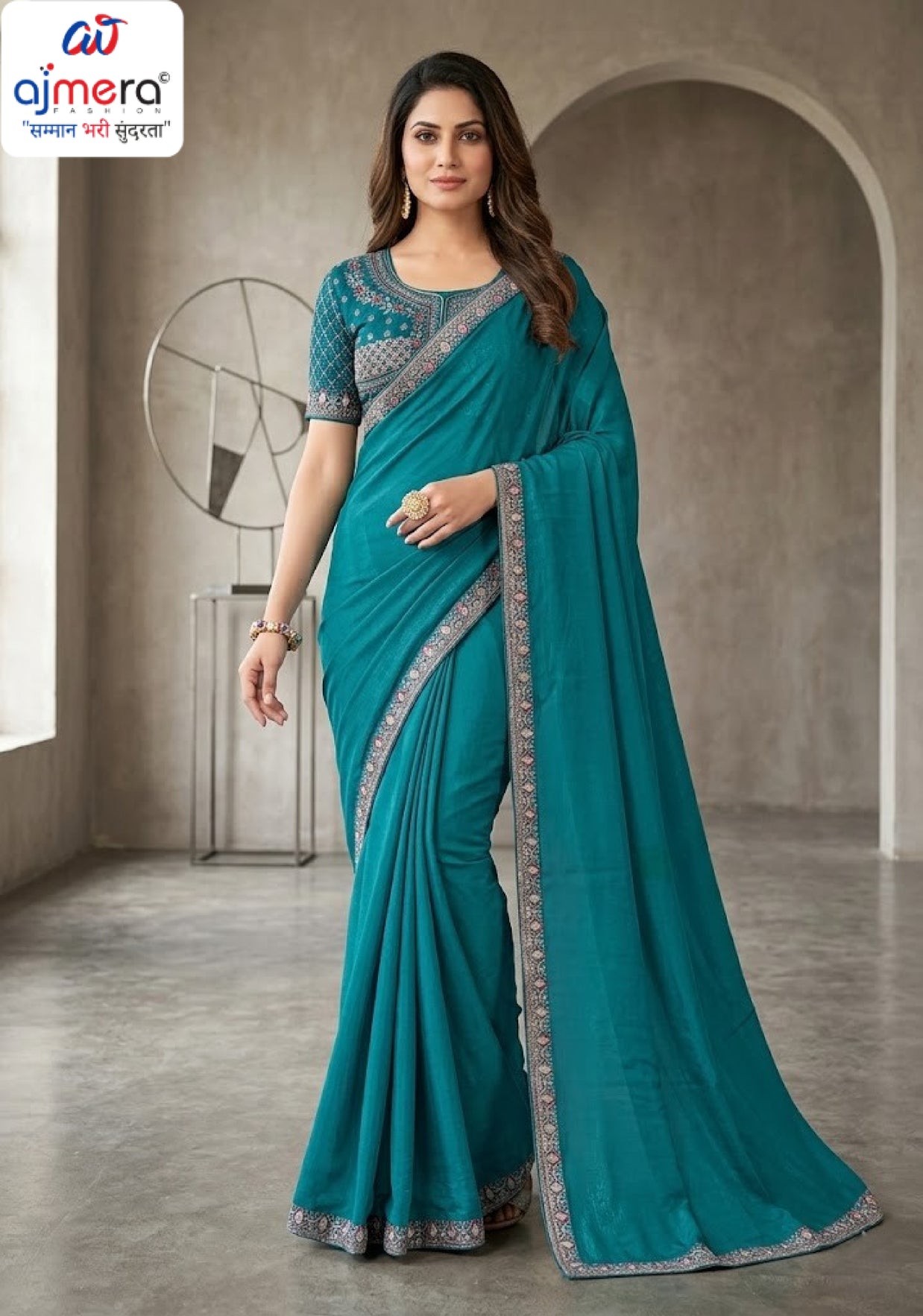 Party Wear Matching Saree with Blouse Piece for Premium Ethnic and Traditional Wear | RT-MASTANI