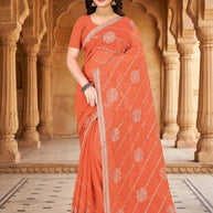 Fancy Saree with Blouse Piece for Premium Ethnic and Traditional Wear | MTE-KHUBSURAT ROUND