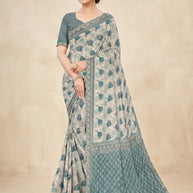 Ladies Matching Saree with Without Blouse for Premium Ethnic and Traditional Wear | RT-KAMYA