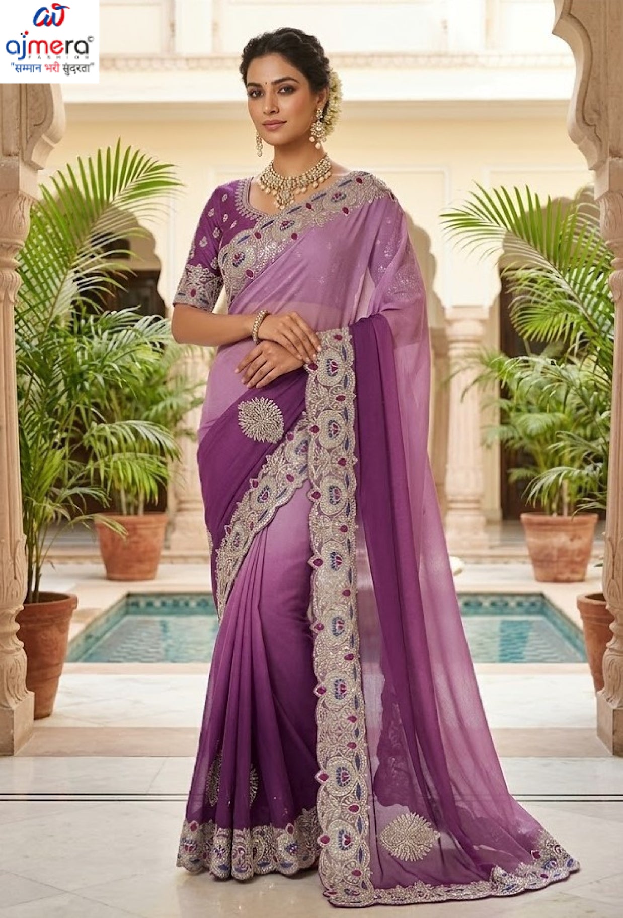 Wholesale Fancy Saree with Blouse Piece for Premium Ethnic and Traditional Wear | PSC-HOT CAKE-4281