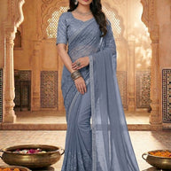 Fashion Saree with Blouse Piece for Premium Ethnic and Traditional Wear | KPS-GOVIND