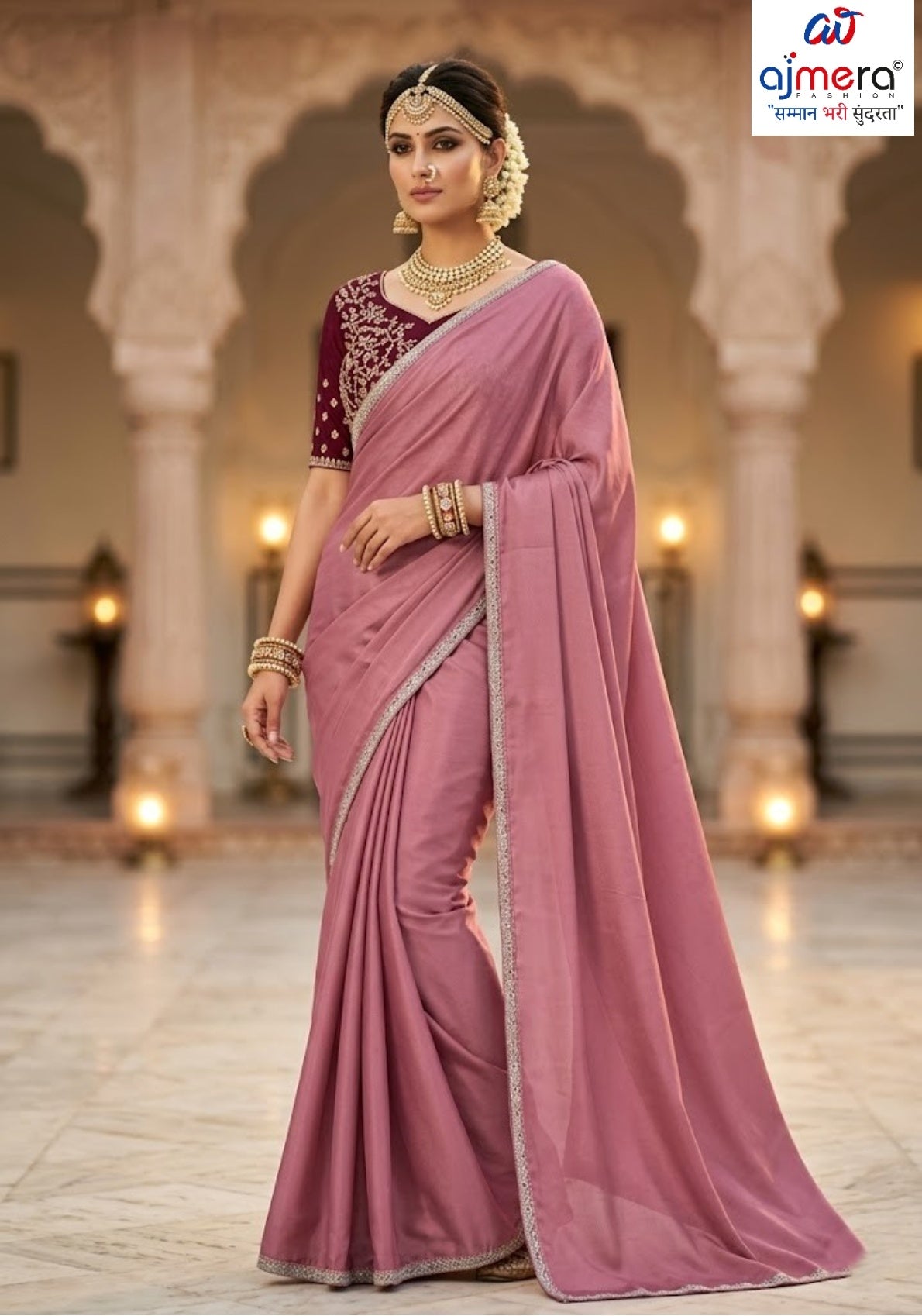 Fancy Matching Saree with Blouse Piece for Premium Ethnic and Traditional Wear | PUN-BELA-344