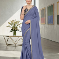 Designer Matching Saree with Blouse Piece for Premium Ethnic and Traditional Wear | PUN-NOOPUR-122