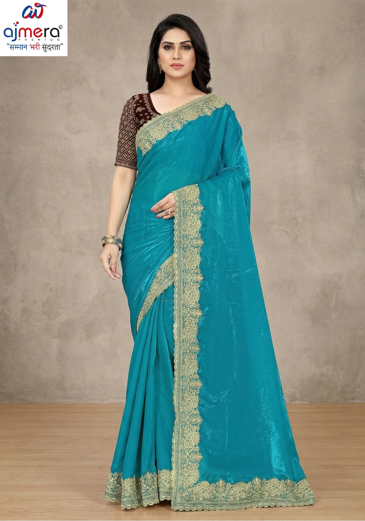 Festival Saree with Blouse Piece for Premium Ethnic and Traditional Wear | SMM-8853