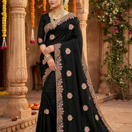 Fancy Matching Saree with Blouse Piece for Premium Ethnic and Traditional Wear | VKM-UDAAN