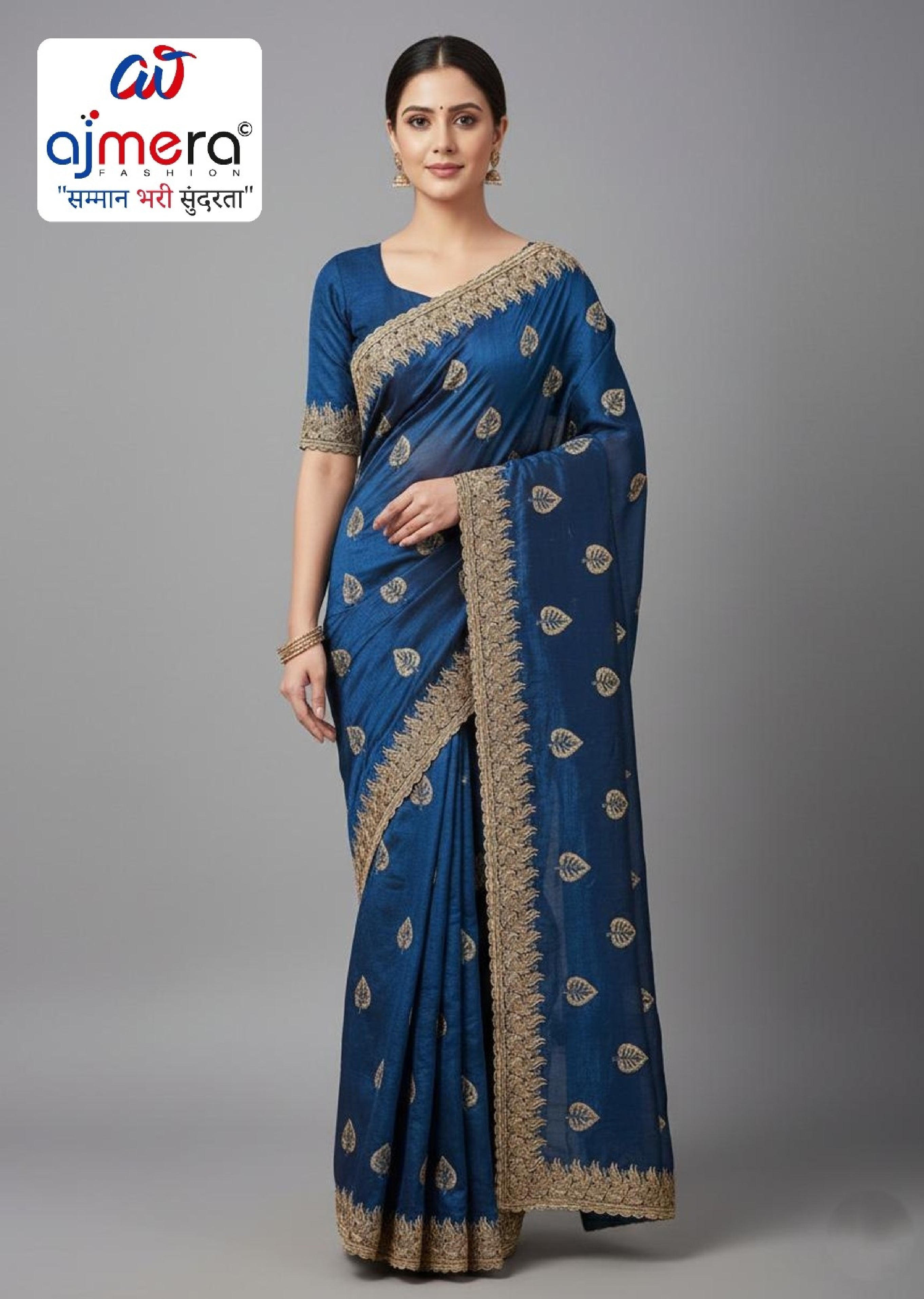 Printed Matching Saree with Blouse Piece for Premium Ethnic and Traditional Wear | SBV-HD-0421D