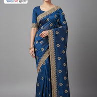Printed Matching Saree with Blouse Piece for Premium Ethnic and Traditional Wear | SBV-HD-0421D