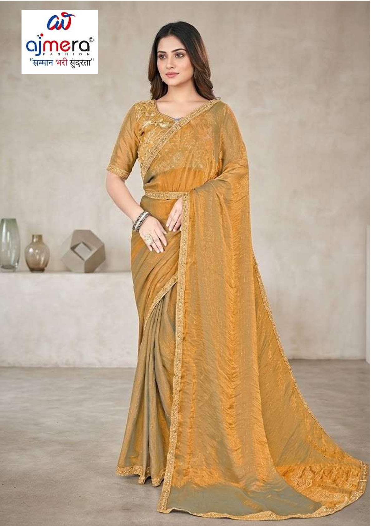 Festival Saree with Blouse Piece for Premium Ethnic and Traditional Wear | KPS-PISTA
