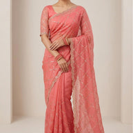 Ethnic Matching Saree with Blouse Piece for Premium Ethnic and Traditional Wear | KEI-KASTURI