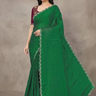 Dyed Saree with Blouse Piece for Premium Ethnic and Traditional Wear | SMM-8500