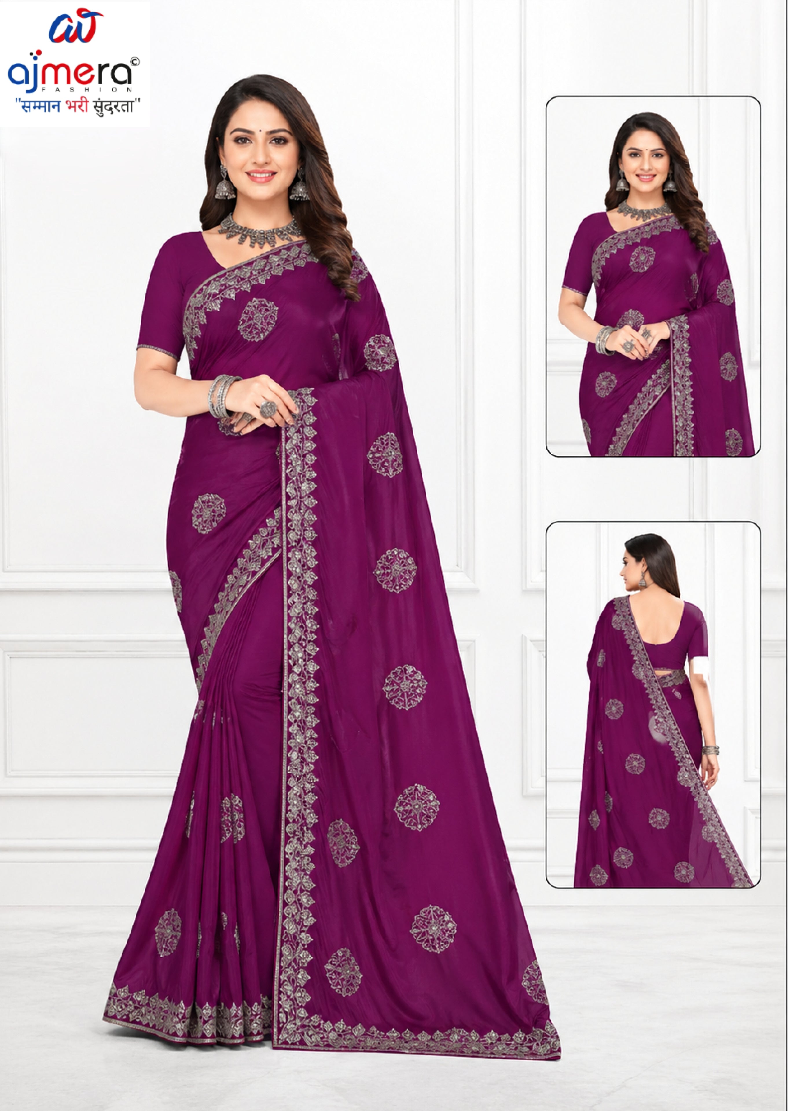 Printed Matching Saree with Blouse Piece for Premium Ethnic and Traditional Wear | MTE-NEELA GAGAN