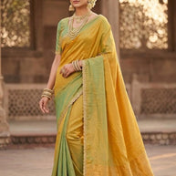 Matching Saree with Blouse Piece for Premium Ethnic and Traditional Wear | KPS-MAA LAXMI VOL-5