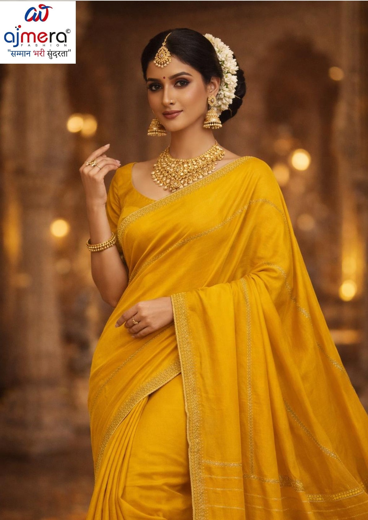 Wholesale Fancy Saree with Blouse Piece for Premium Ethnic and Traditional Wear | SBV-HD-0334