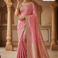 Embroidered Fancy Saree with Blouse Piece for Premium Ethnic and Traditional Wear | SBV-HD-0421L