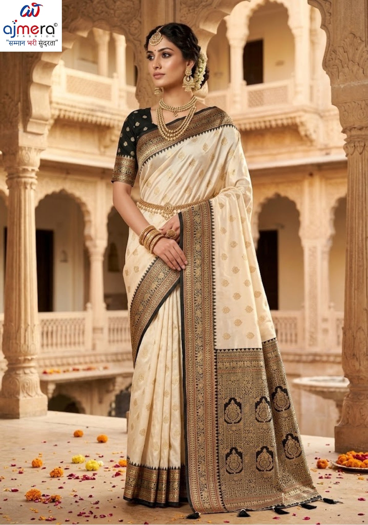 Fancy Saree with Blouse Piece for Premium Ethnic and Traditional Wear | MTE-25336
