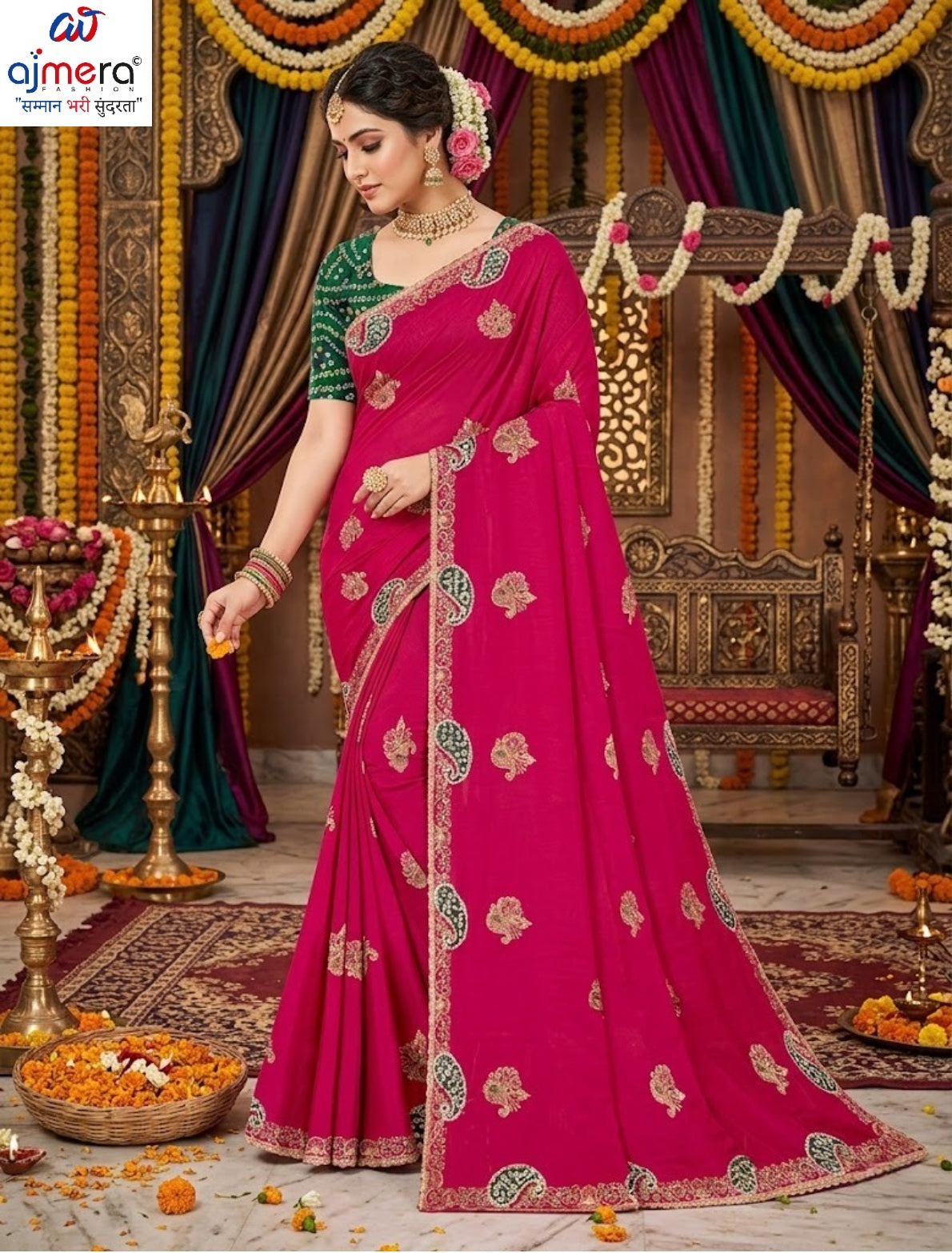 Fashion Saree with Blouse Piece for Premium Ethnic and Traditional Wear | RT-MEHER-2