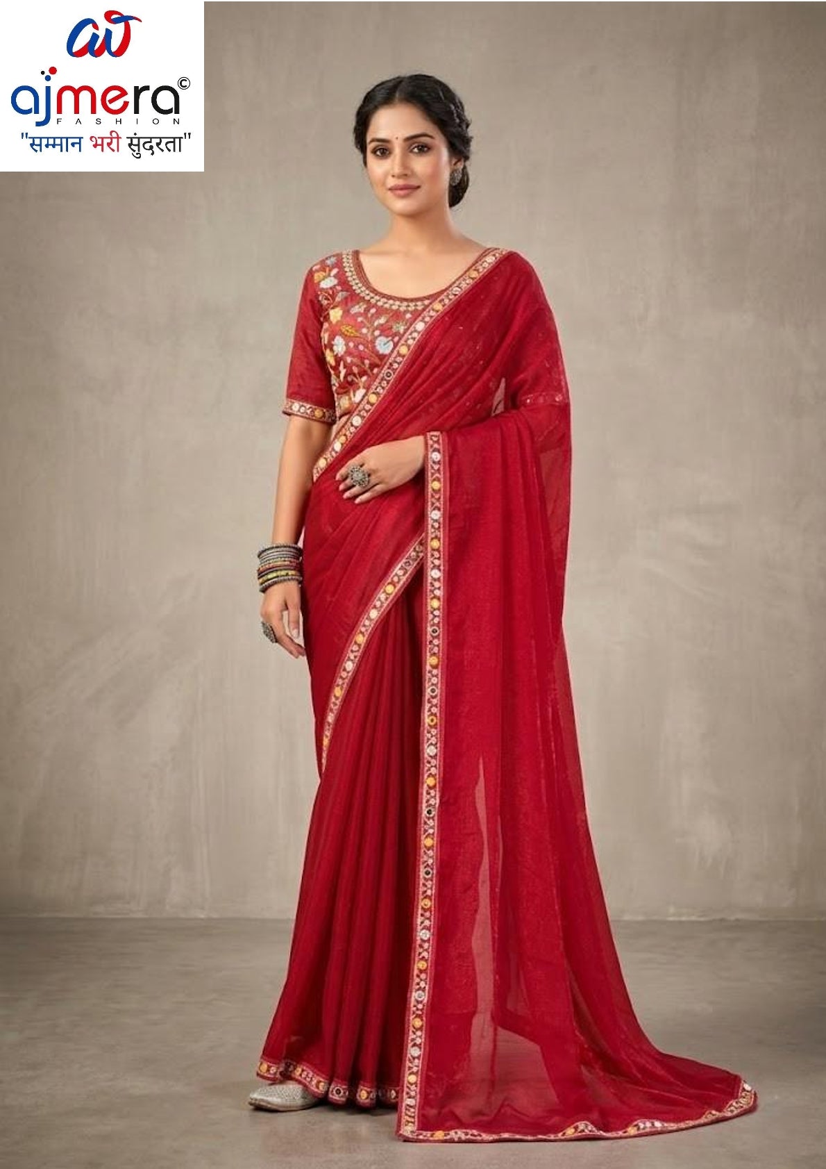 Fancy Saree with Blouse Piece for Premium Ethnic and Traditional Wear | KPS-DIVISHA