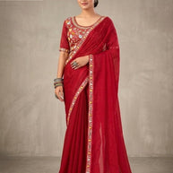 Fancy Saree with Blouse Piece for Premium Ethnic and Traditional Wear | KPS-DIVISHA
