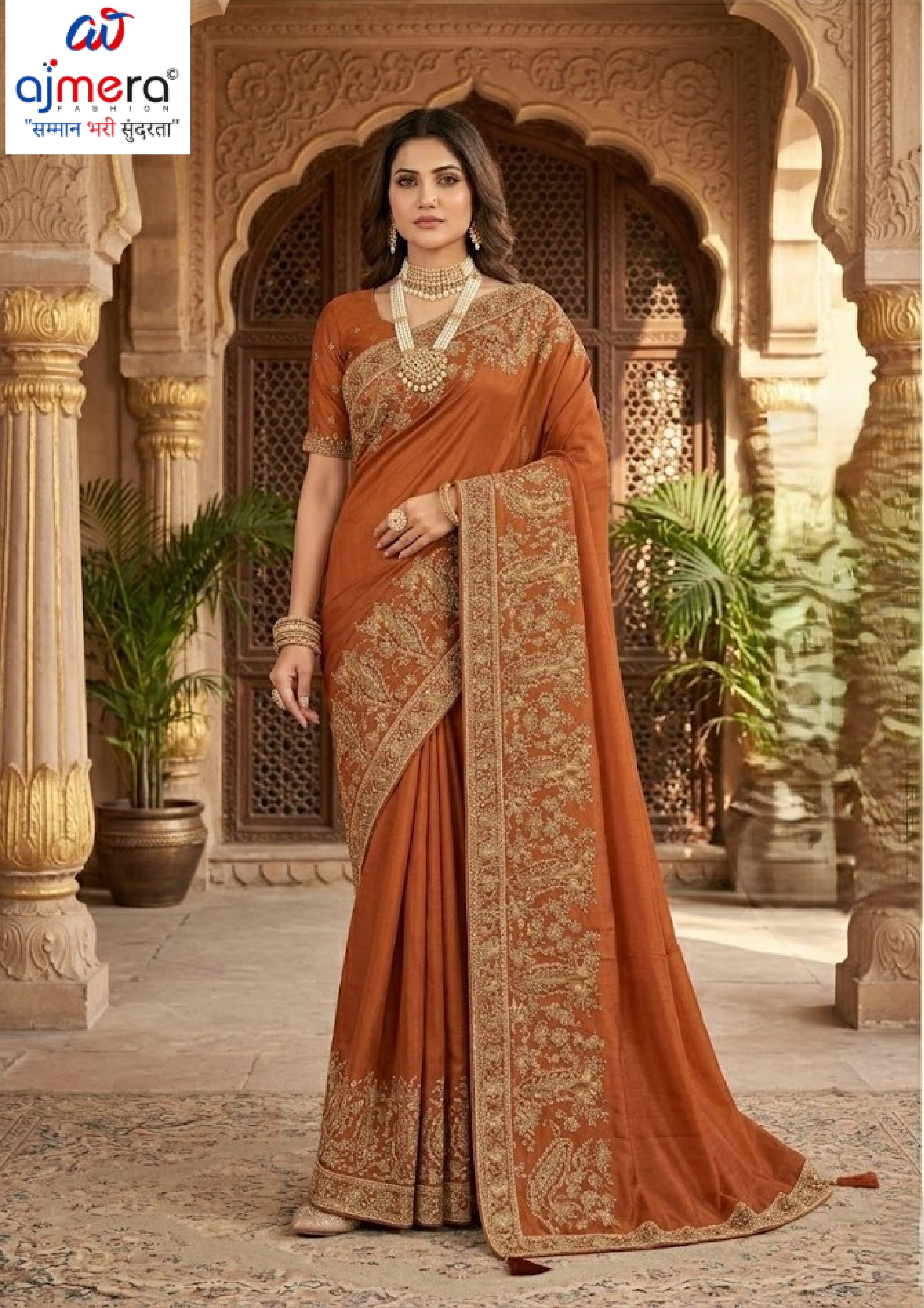 Matching Saree with Blouse Piece for Premium Ethnic and Traditional Wear | SBV-HD-0524