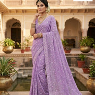 Fashion Saree with Blouse Piece for Premium Ethnic and Traditional Wear | APN-BURBARY SILK